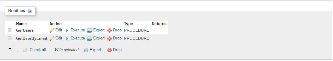Create and Execute Stored Procedure in PHPMyAdmin | by Nishit Maheta ...