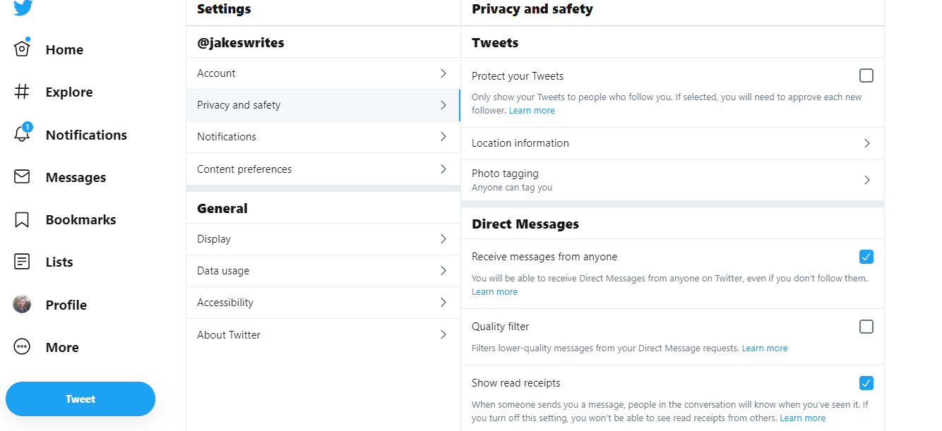 How To Make Your Twitter Private On An Iphone By Jake Symons Medium How To Make Your Twitter Private On An Iphone By Jake Symons Medium