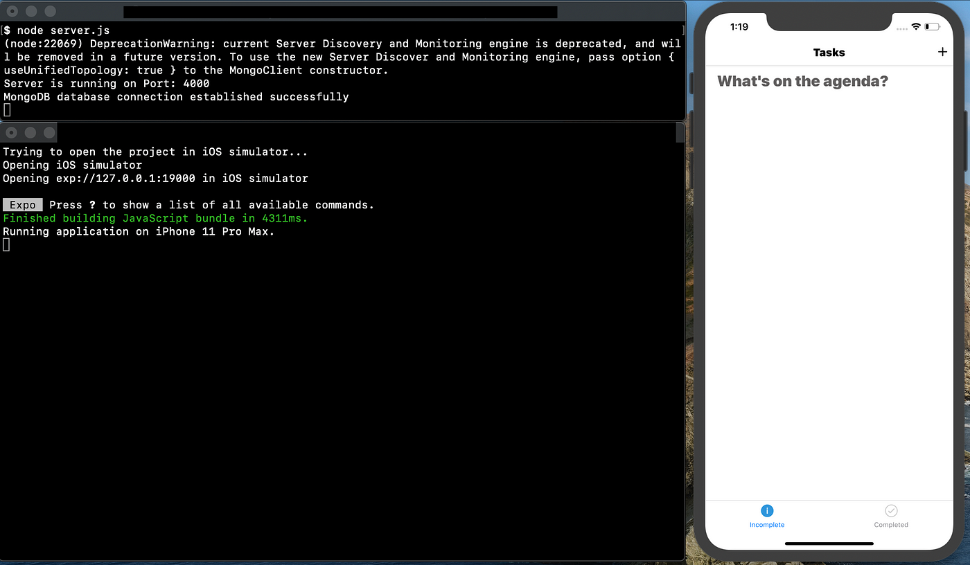 Can we start mongodb server with concurrently - gawerevery
