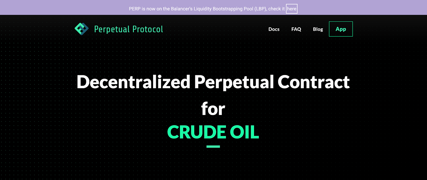 Guide to Perpetual Protocol’s Balancer LBP by Perpetual Protocol