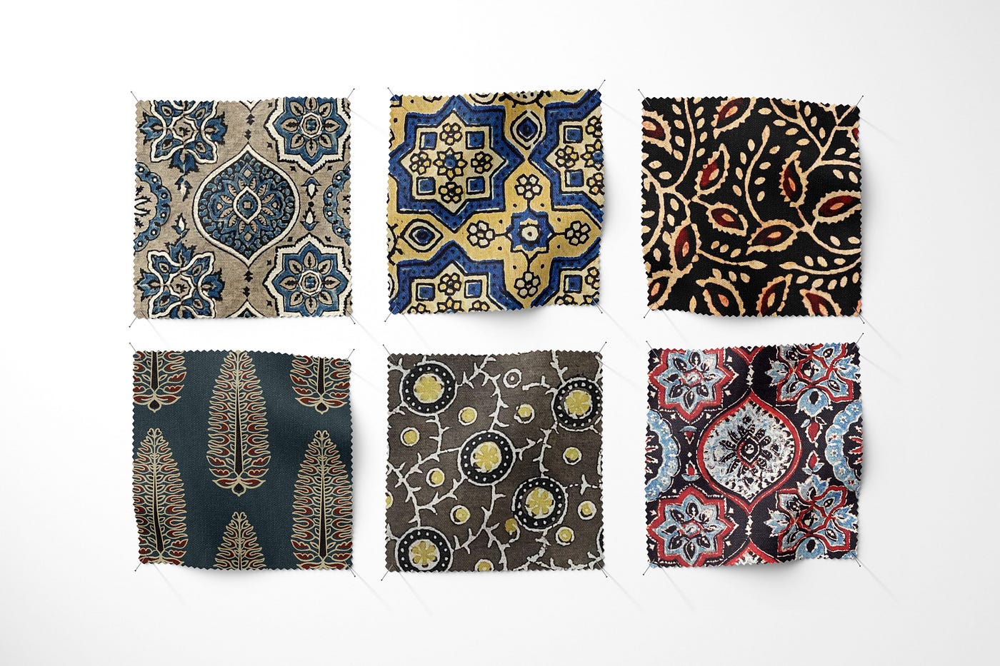 Ajrakh Printed Fabric