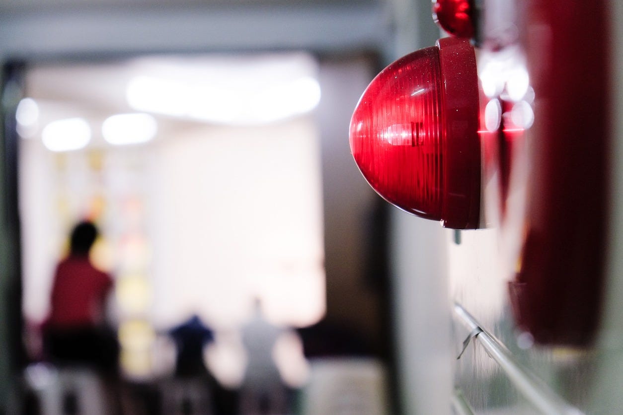 Commercial fire alarm