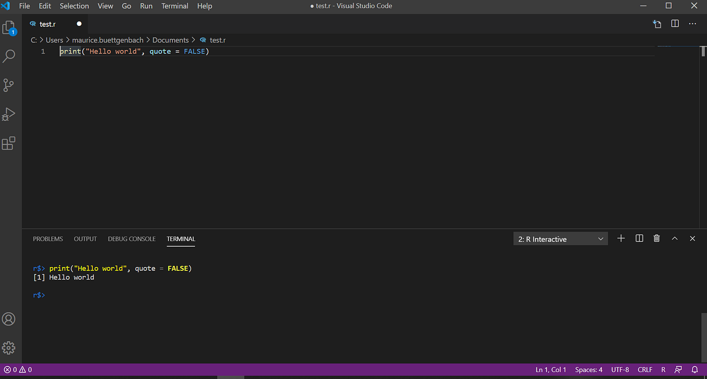 How To Integrate Python And R In Visual Studio Code By Maurice Henry