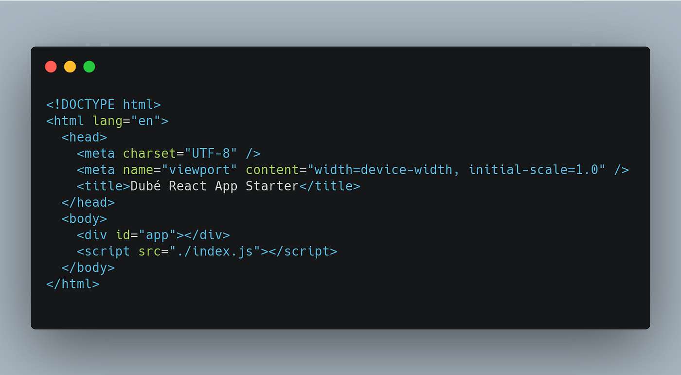 Building your own React.js Starter Template | by Lukas Gisder-Dubé ...