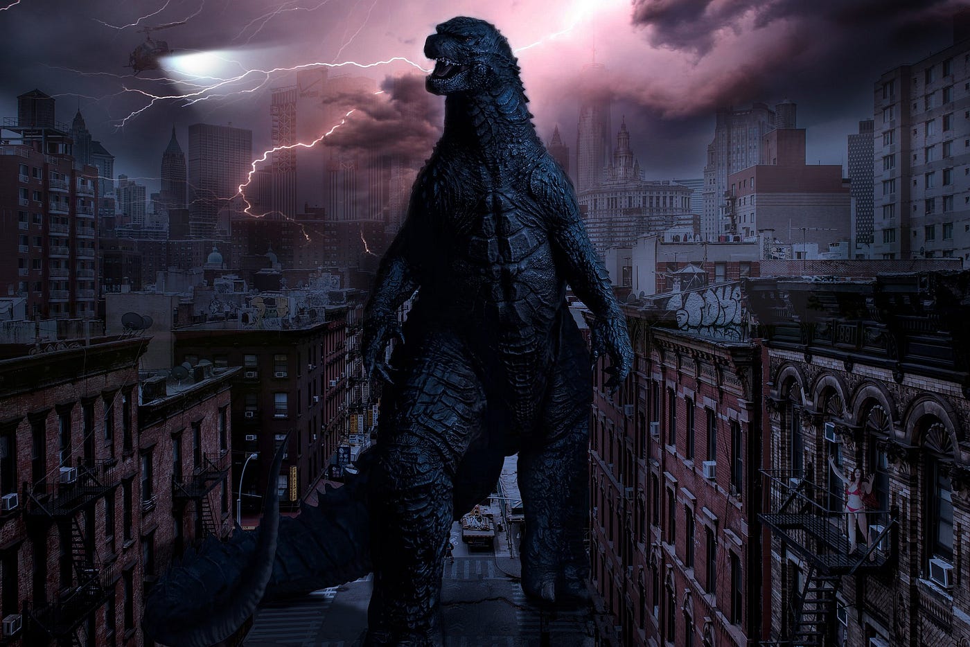 I, The Giant Monster Ravaging New York City, Think We Should Agree To  Disagree | by Patrick Metzger | MuddyUm | Medium