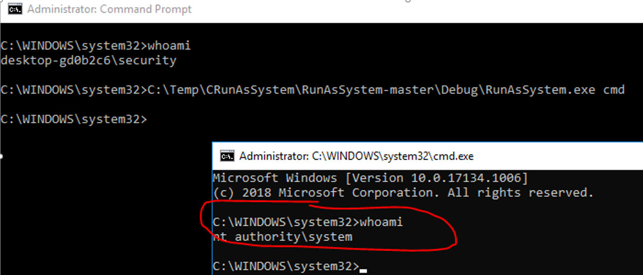 how to run admin command prompt windows 10