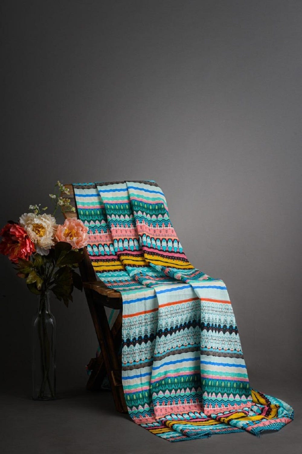 Stripes Design Fabrics Online India