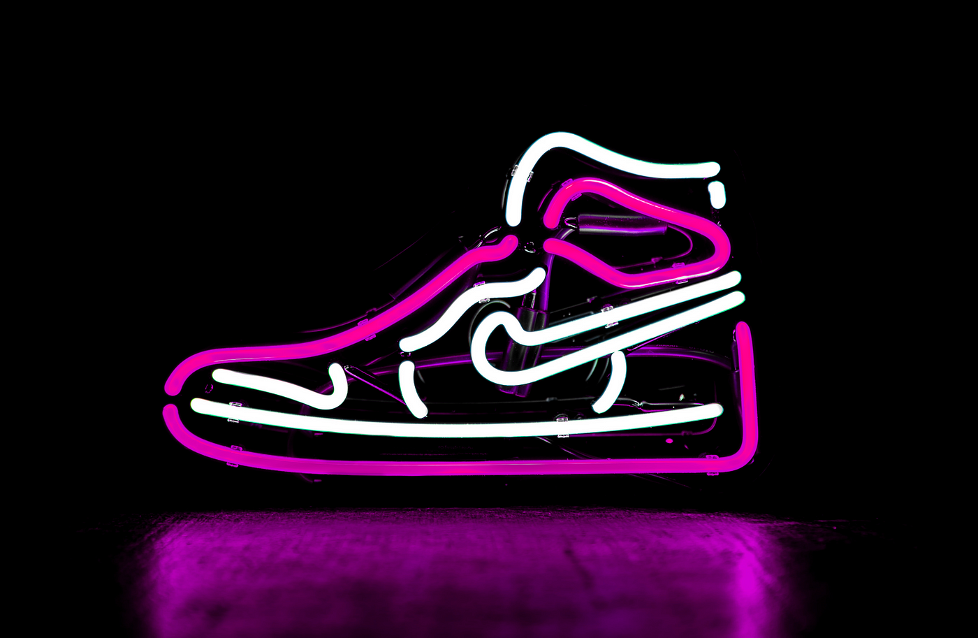 nike neon stud
