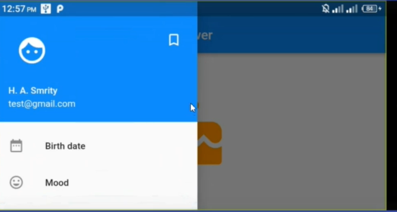 Flutter Navigation Drawer Sidebar menu 6