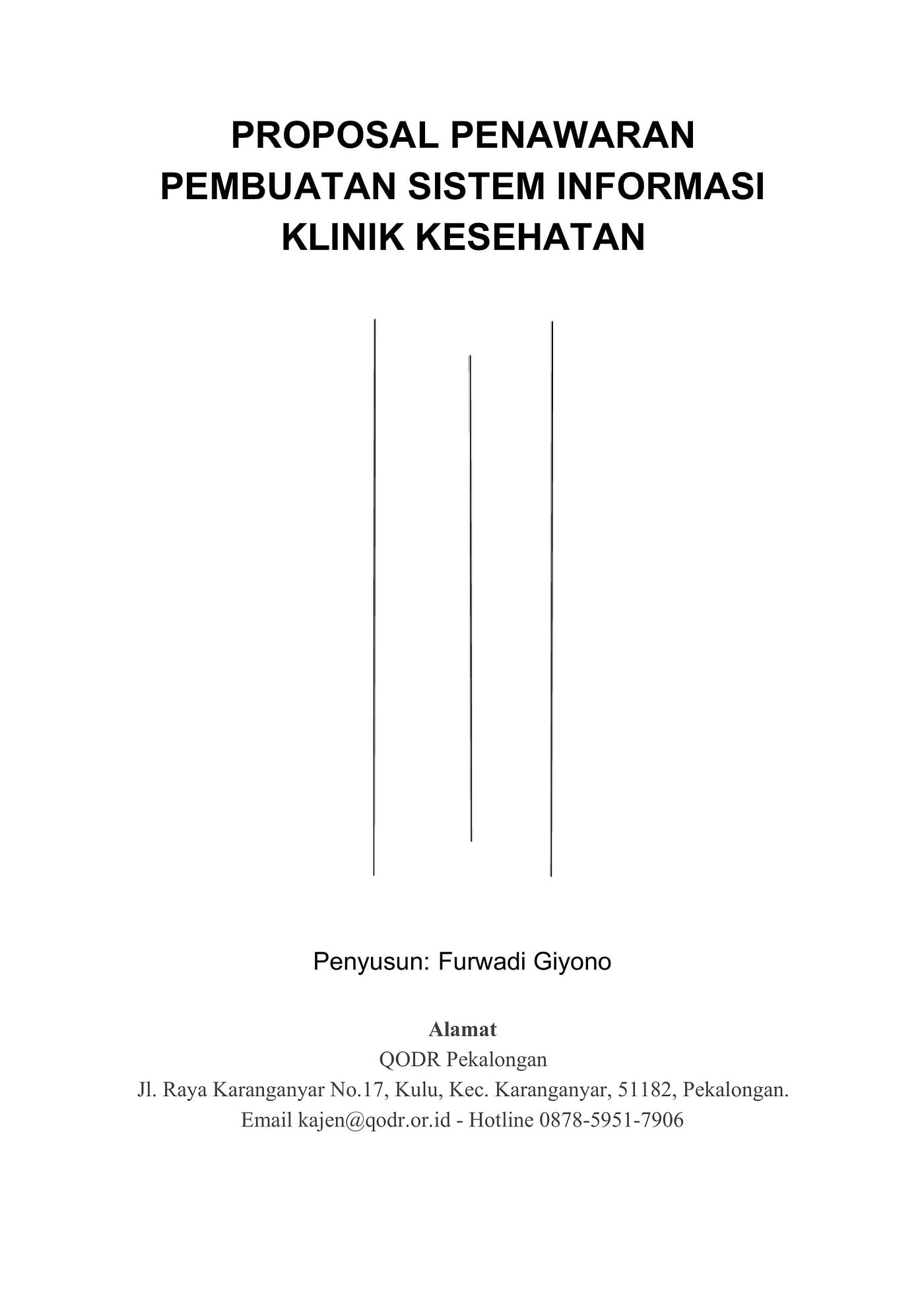 Contoh proposal penawaran produk pdf  picturesbilla