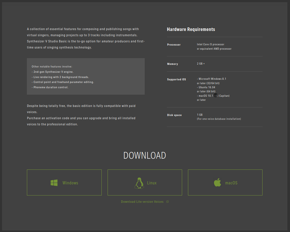 alter ego download voice
