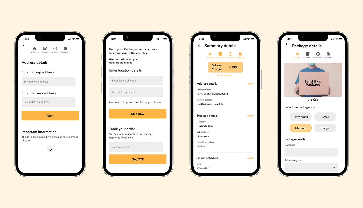 Case study: Send it up. A UX Design and Research project which… | by Aaryan  Kher | Bootcamp