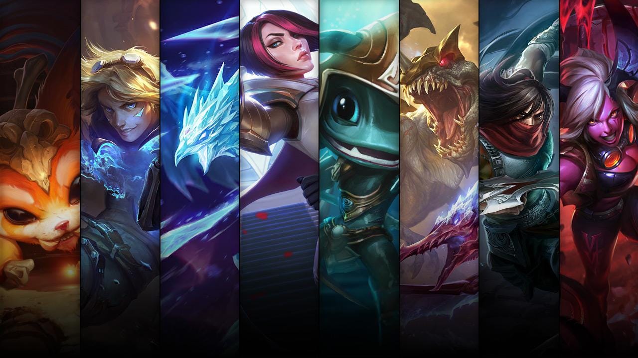 League of Legends: Champion and Skin Sales 5/8–5/11 | by Sam Lee | Medium