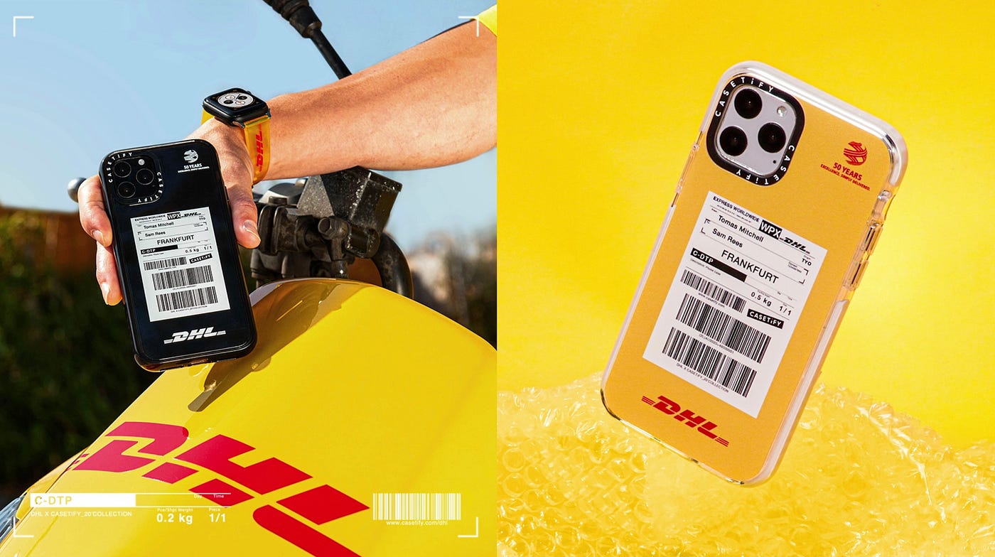 新品NEW】 DHL×CASETiFYコラボiPhone11proの通販 by mm63's shop｜ラクマ