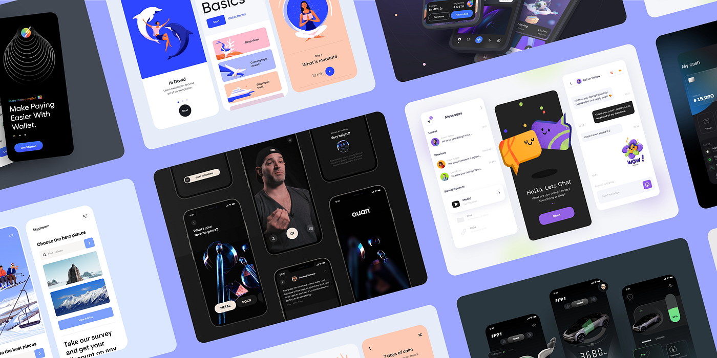 The Hottest Mobile App Design Trends 2021 | by Erik Messaki | Muzli - Design  Inspiration