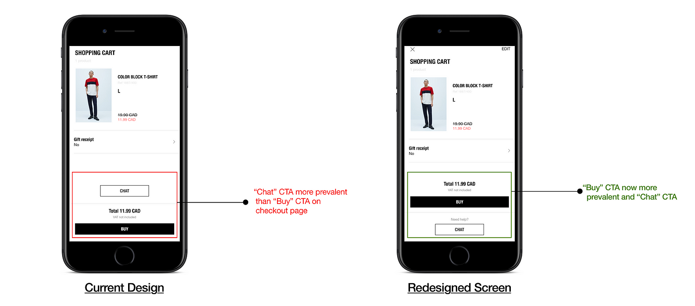 Improving the shopping experience in the Zara app — a UX case study | by  Funmilade Taiwo | UX Collective