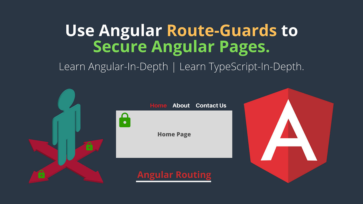 Use Angular Route-Guards to Secure Angular Pages — By allow, deny or  redirect to other page-view. | by Ankit Maheshwari | JavaScript in Plain  English