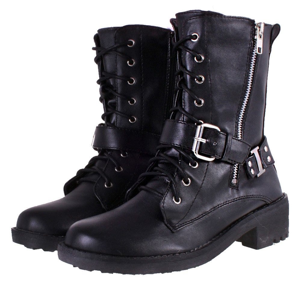 simply be biker boots