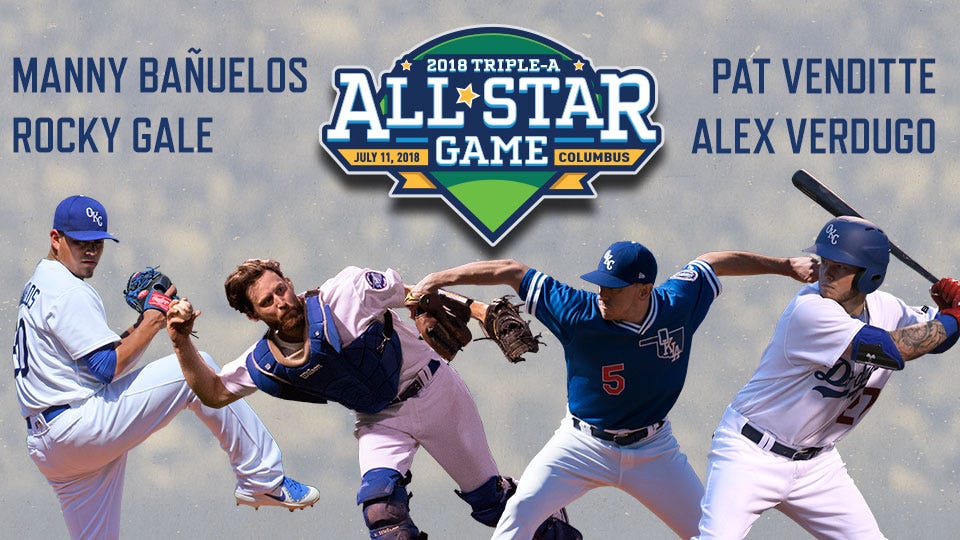 Four Dodgers Chosen For TripleA AllStar Game by Lisa Johnson