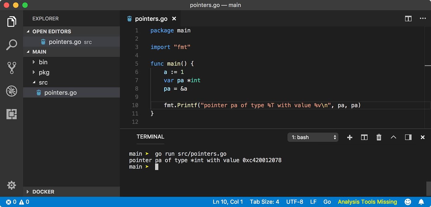 Pointers In Go A Pointer Is A Variable That Stores The By Uday
