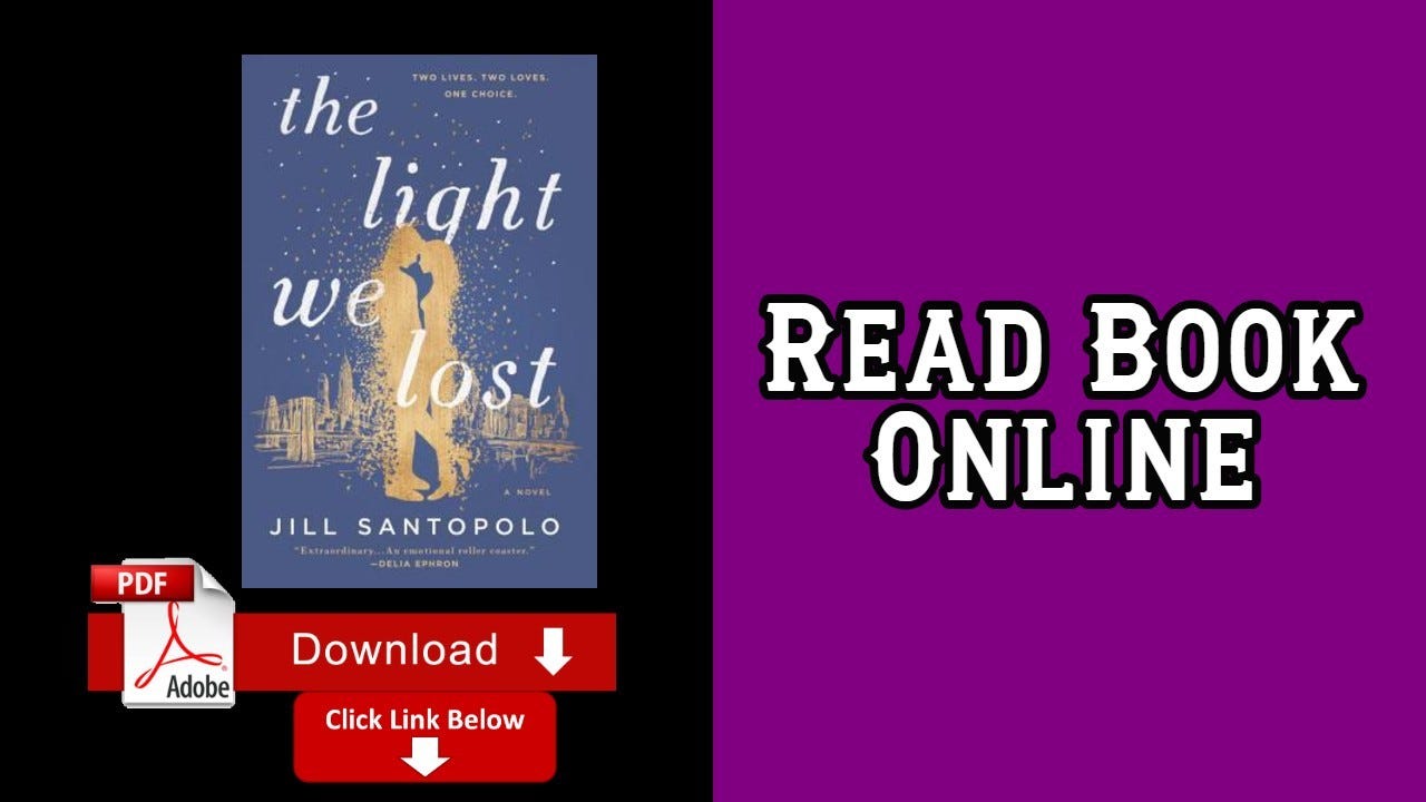 Book The Light We Lost by Jill Santopolo by Allison Bauer Medium