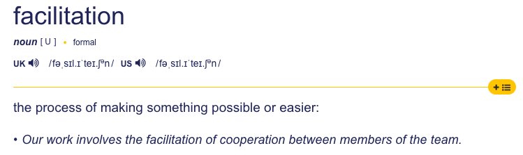 facilitation skills что это