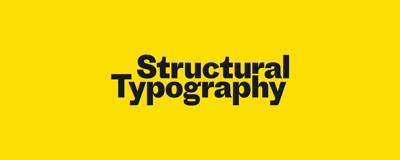 Download Structural Typography Type As Both Language And Composition By Bethany Heck Medium