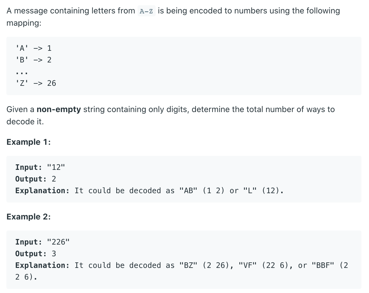 Decode Ways Dynamic Programming By Nathan Brickett Medium