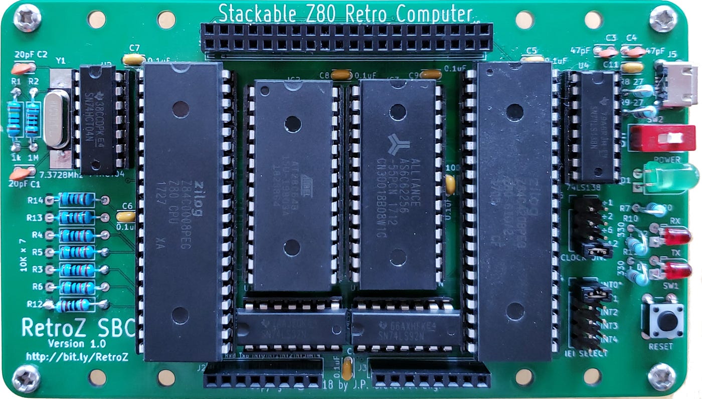 My Z80 Linux Development Stack. Introduction | by Jean-Philippe Gravel |  Medium