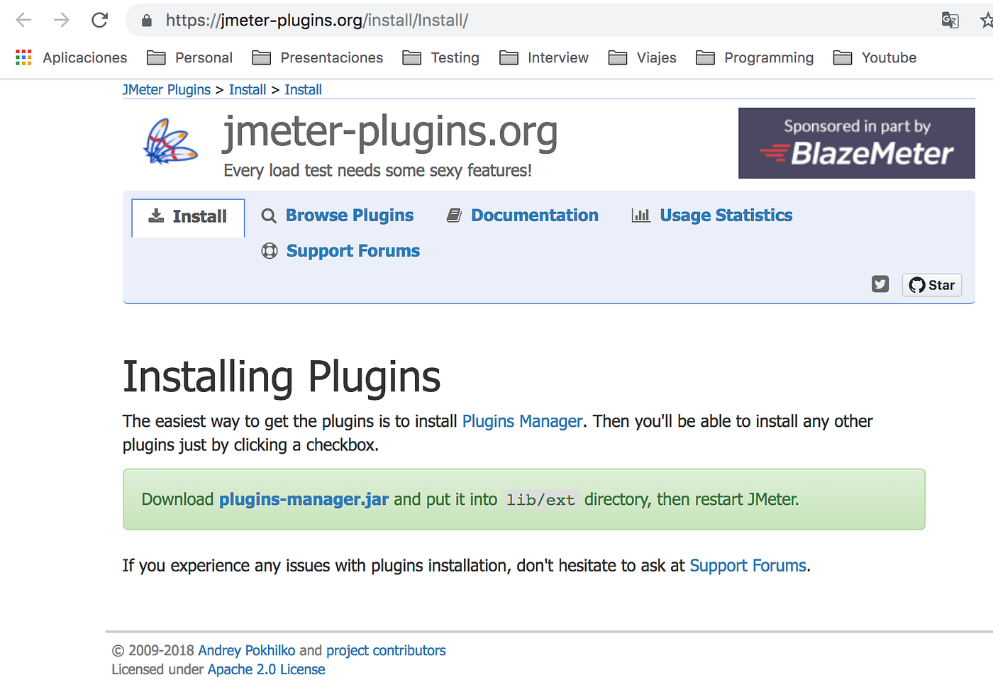 Run JMeter with plugins in macOS. The easiest way to install JMeter in
