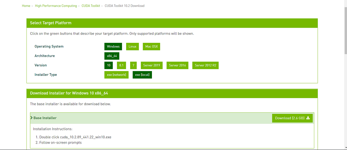 How To Install Cuda In Windows