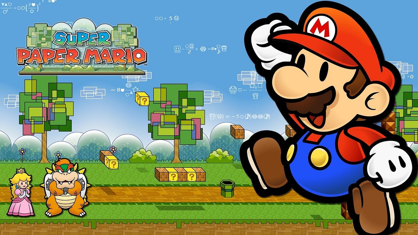 Super Paper Mario Review. Super Paper Mario is a mixed bag. | by  cringeginger | Medium