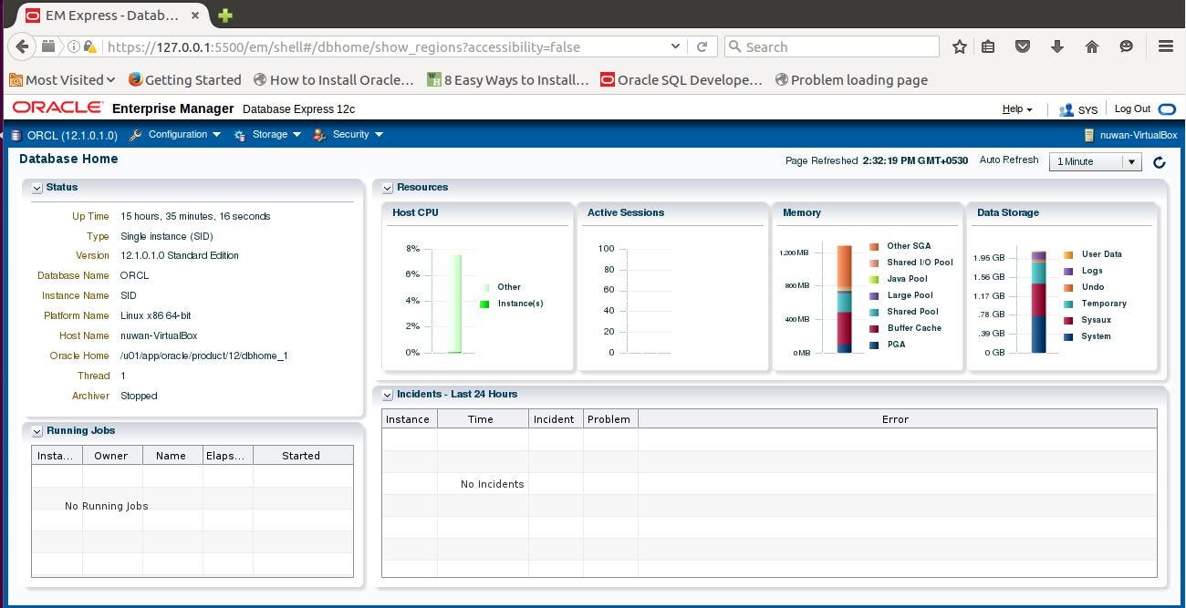Install Oracle Database 12c on Ubuntu 16.04 | by Ahmad Al-Sajid |  venturenxt | Medium