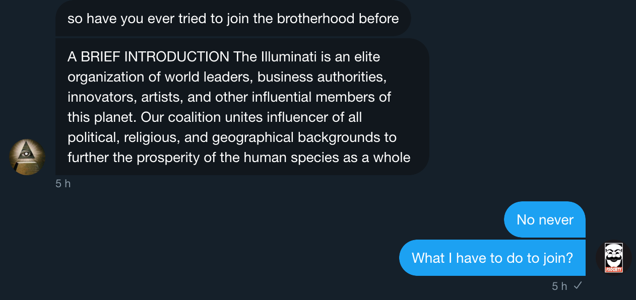 How I Became A Member Of The Illuminati On Twitter Elliot Alderson