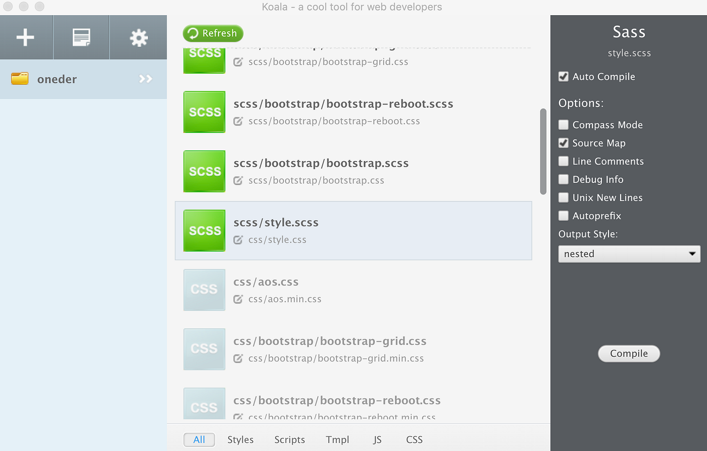 How To Compile Sass For Colorlib Templates | by holly bourneville | Medium