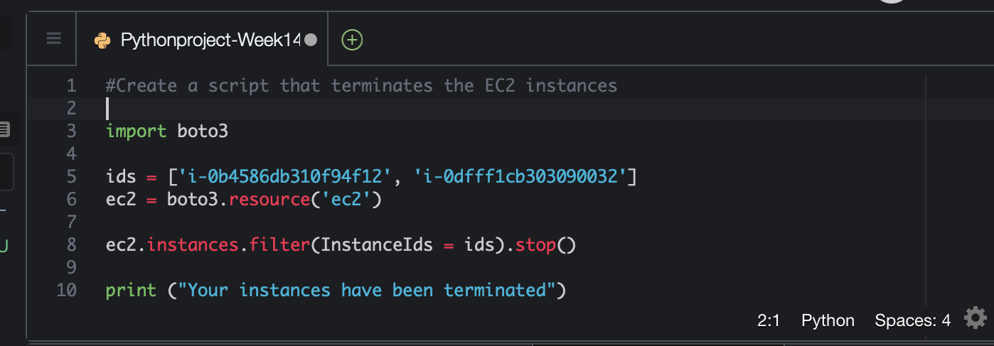 Python Automation with Boto 3. In this project, I will demonstrate how ...