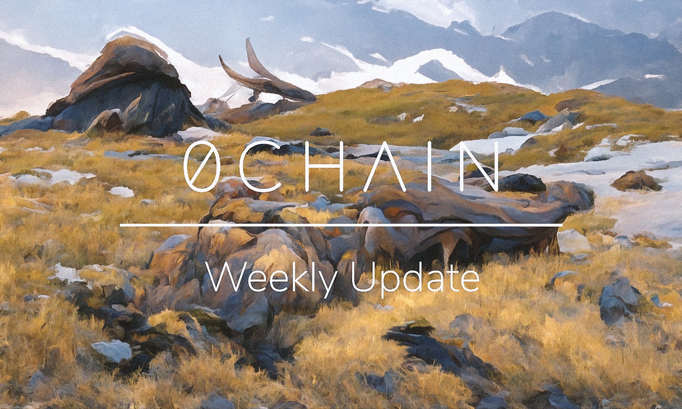 0Chain Weekly Debrief July 6 2022 By Chad Hanson 0Chain Jul 2022 Medium