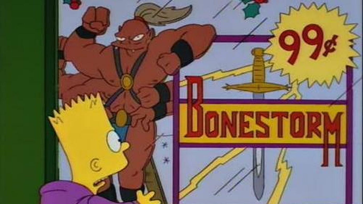 Worst Mnf Game Ever Simpsons Postgera