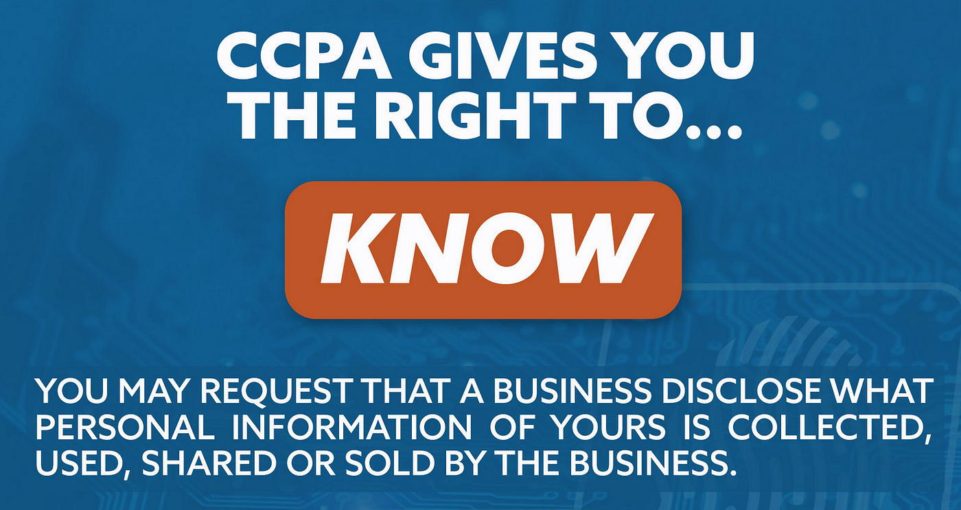 A guide to the California Consumer Privacy Act (CCPA) by Golden Data