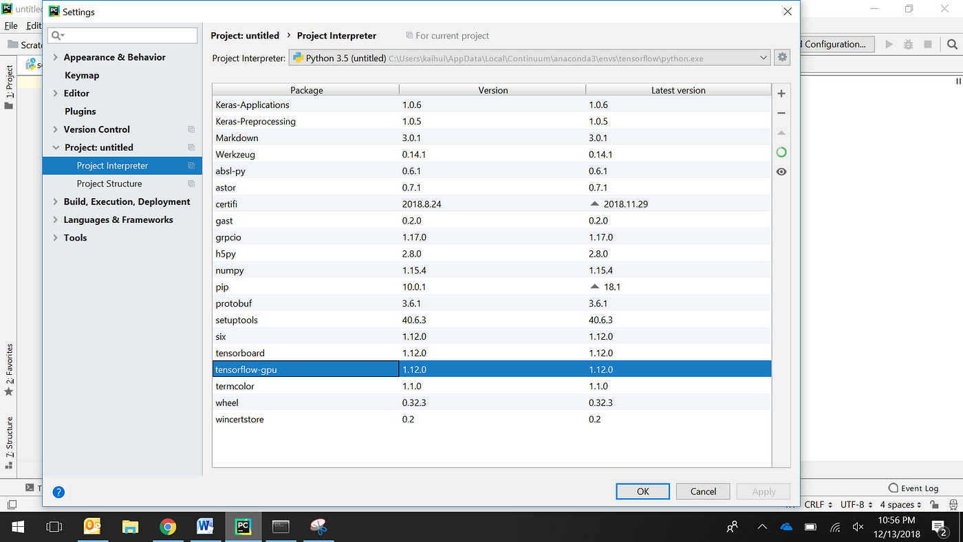 tensorflow pycharm windows tensorflow pycharm windows