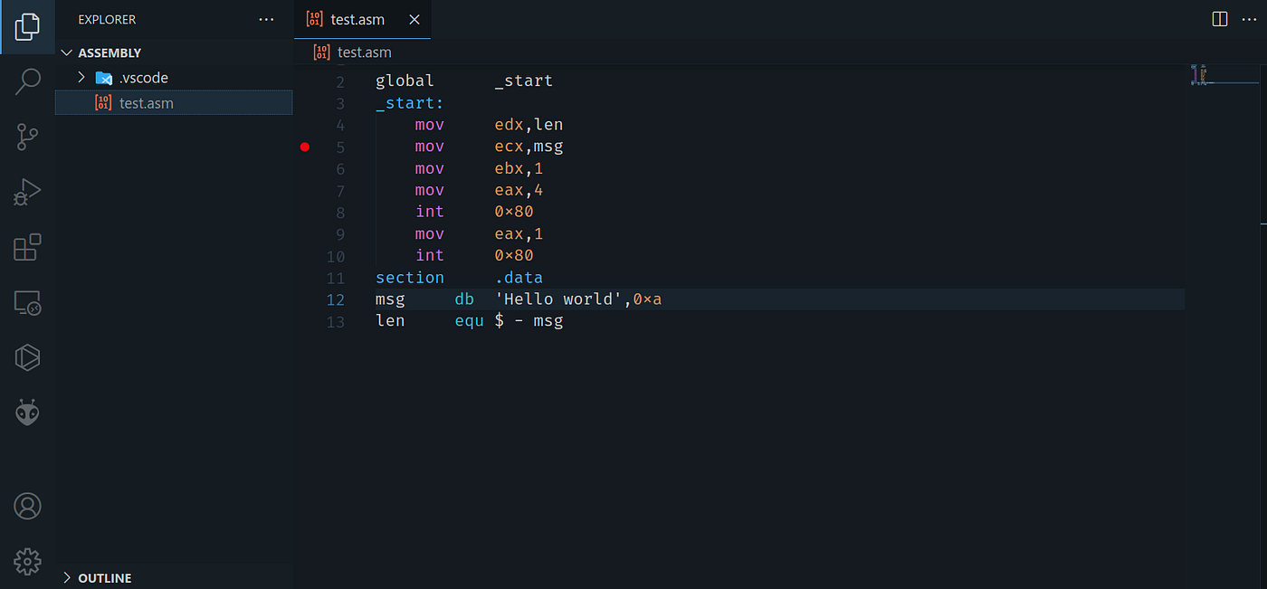 How To Set Up Assembly Language On Visual Studio Code 21 By Muhammad Meeran Medium
