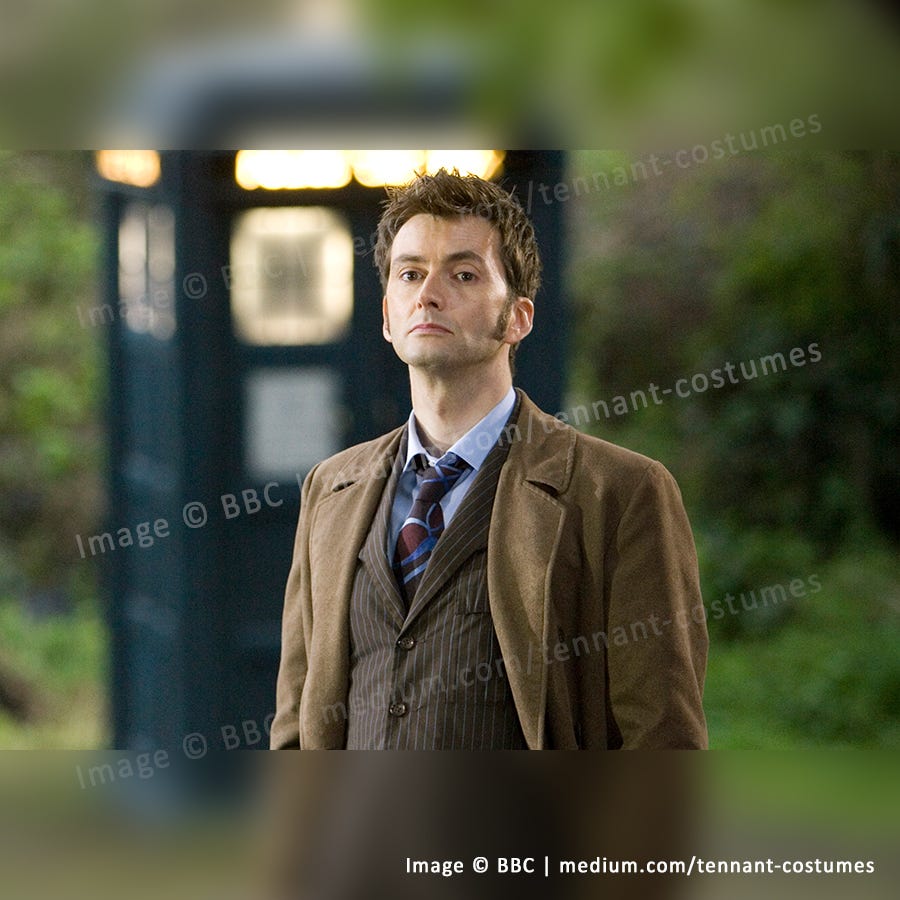 David Tennant Doctor Who Suit