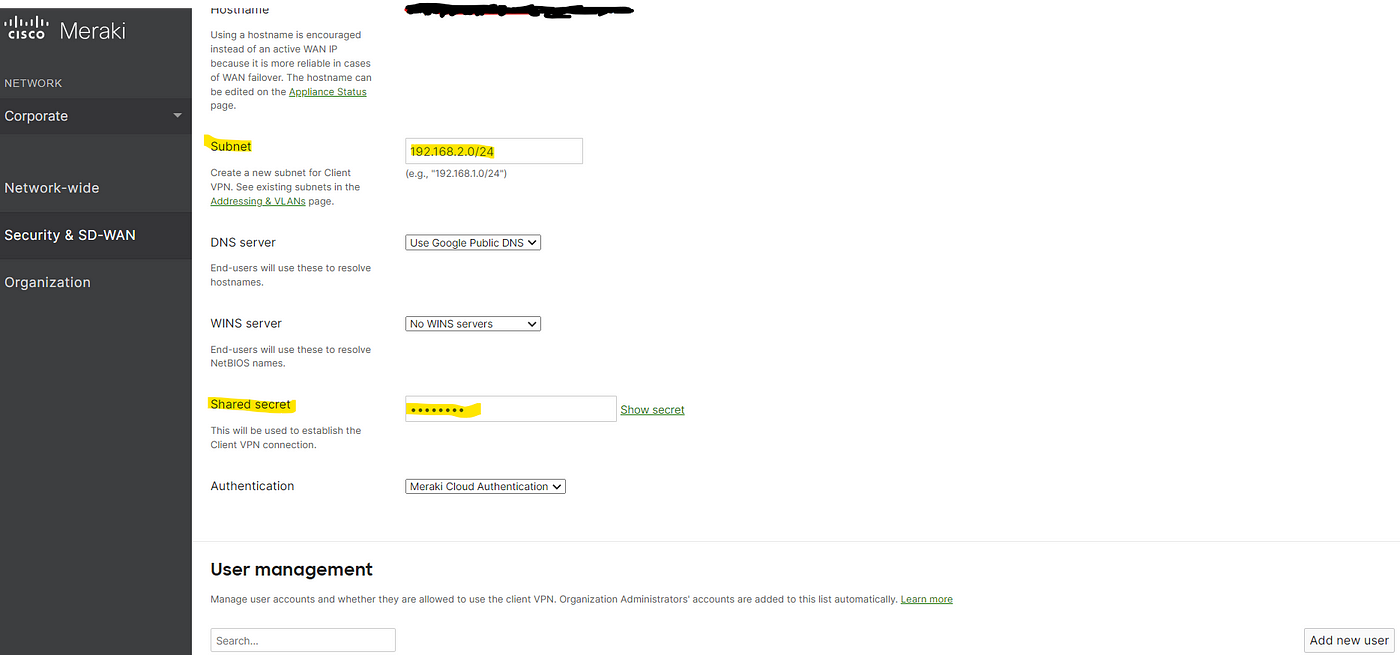 connect to meraki client vpn connect to meraki client vpn