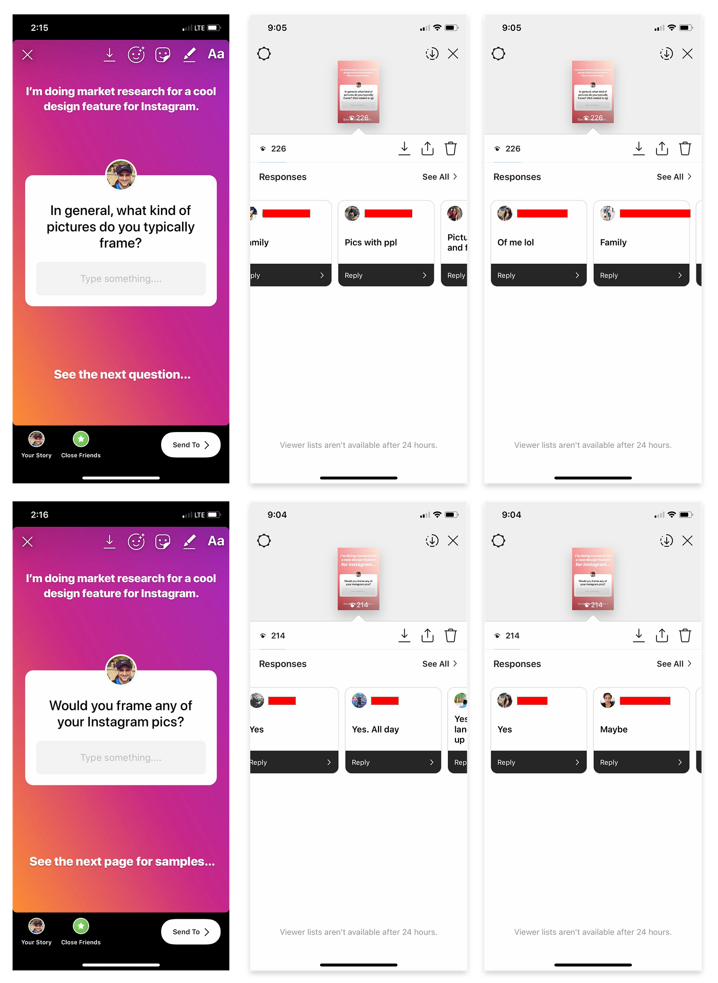 Instagram Frames — UX Design Case Study by Anthony Medium