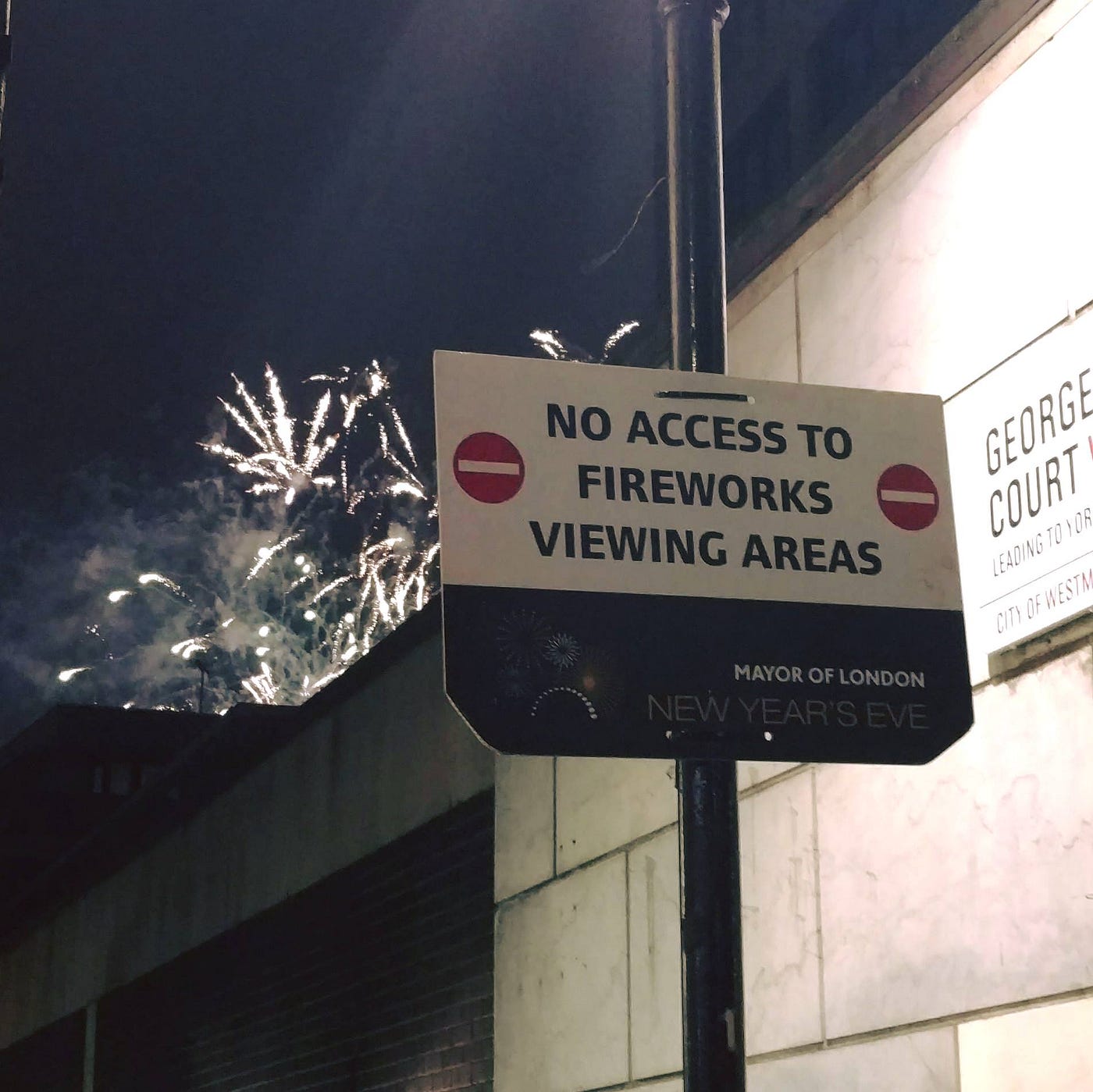 No access to fireworks