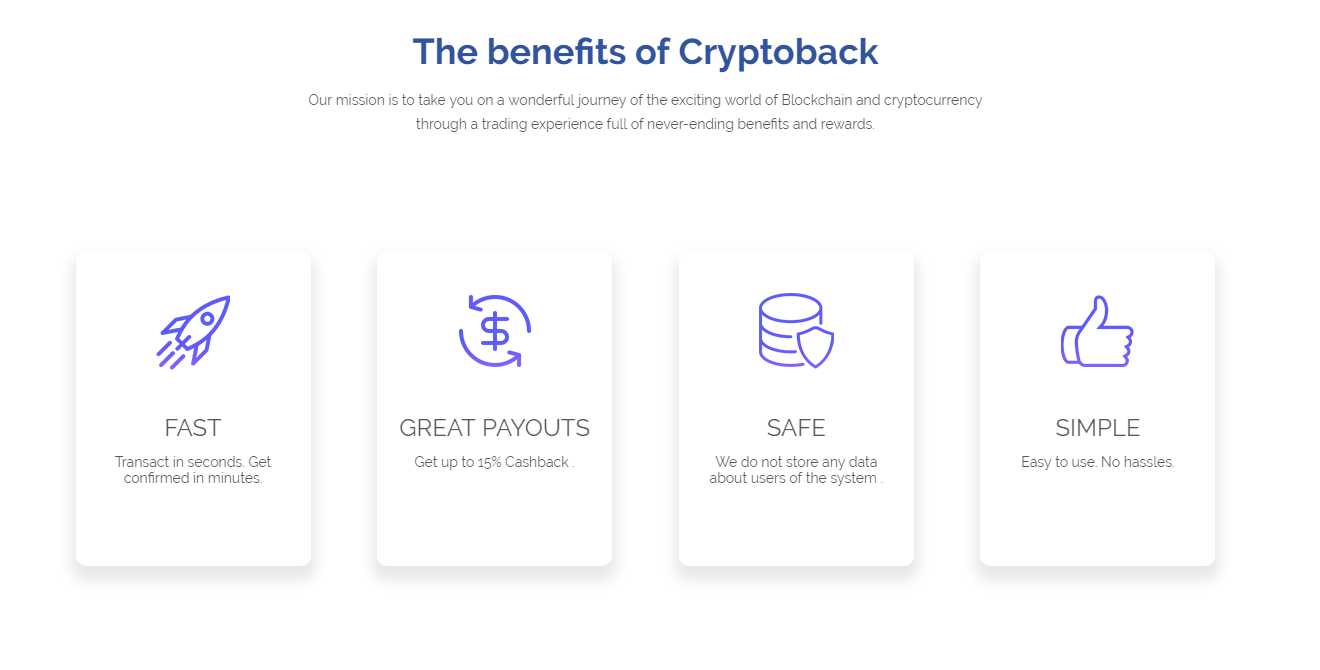 The First Blockchain Cash Back Service Crypto Cash Back Medium - 