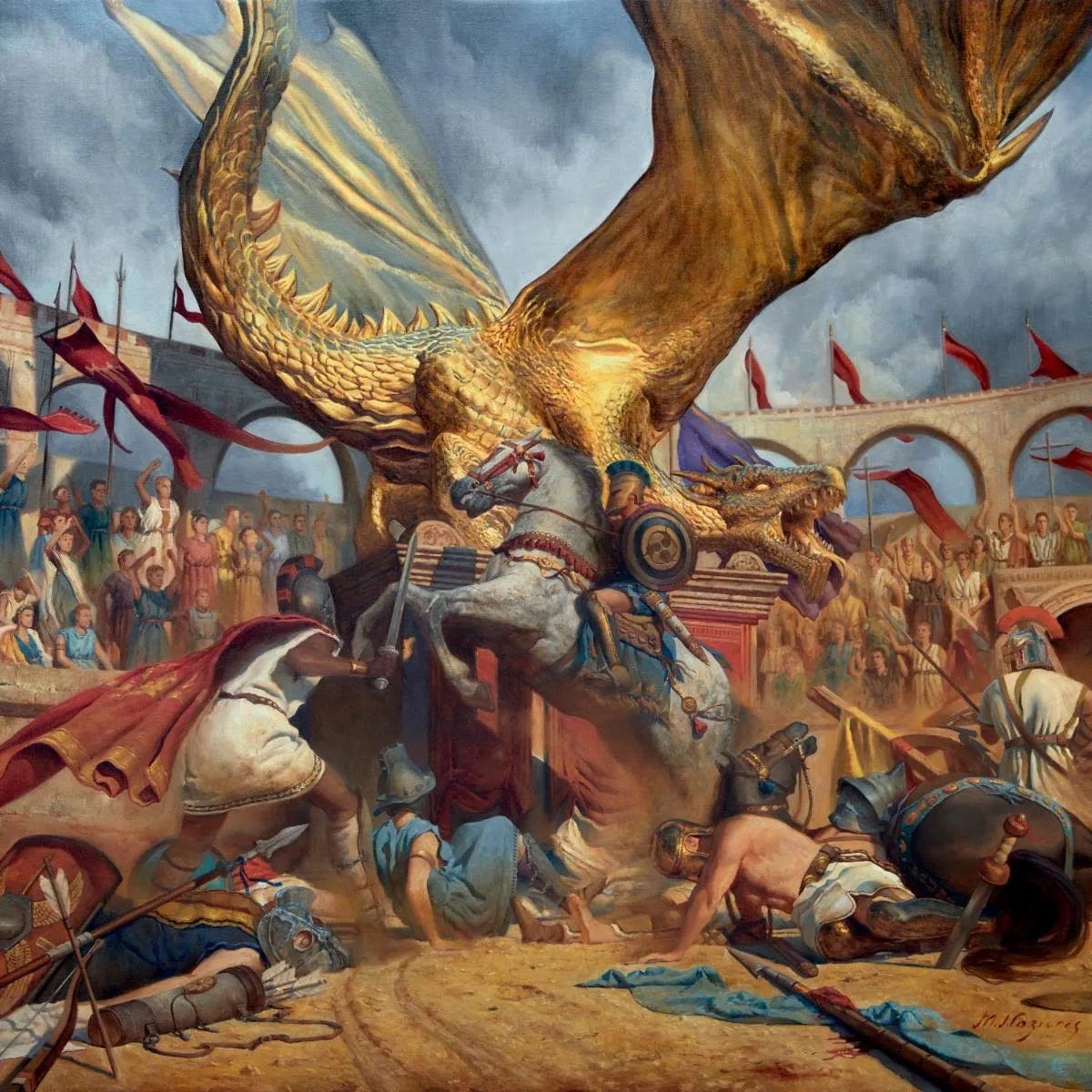 Album cover for In the Court of the Dragon by Trivium