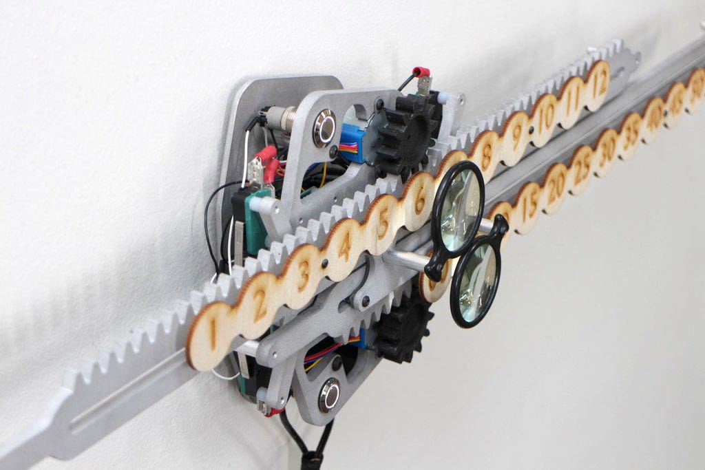 This Clock Measures Time in a Straight Line | by Hackster Staff | Medium