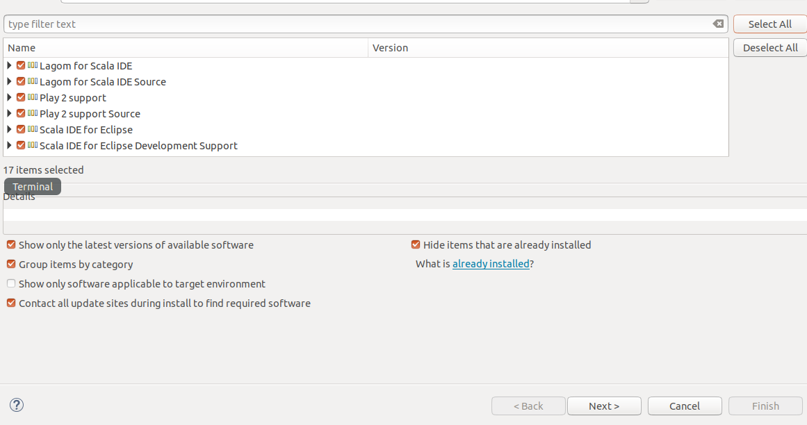 How to install Scala plugins in Eclipse in Ubuntu by Diwakar Beer