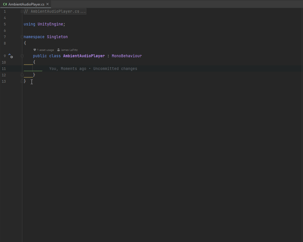 The Singleton Pattern In Unity. Restricts the class to one “single”… | by  James Lafritz | Dev Genius